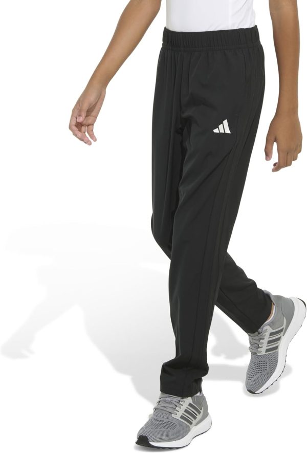 adidas Boys Track Pants Large Black AK10022-4