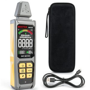 EMF Detector MESTEK Yellow Portable Meter-0