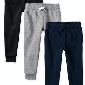The Children's Place Boys Fleece Joggers Pack of Two-0