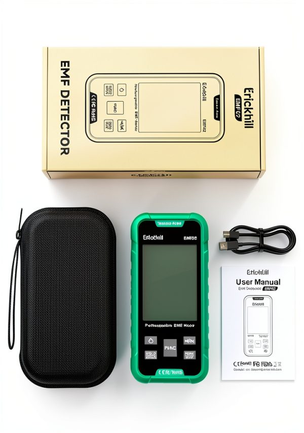 ERICKHILL 3-in-1 EMF Detector Meter-8