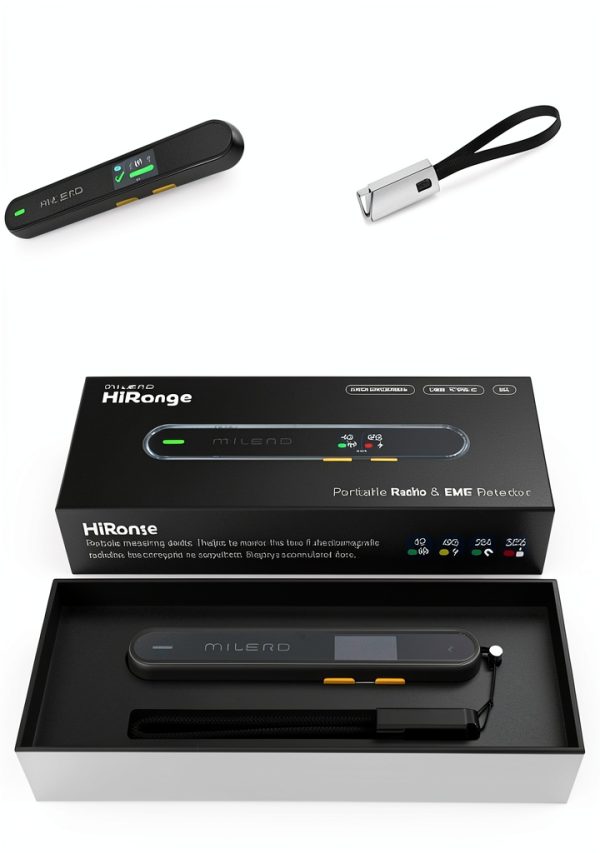 Milerd HiRange EMF Meter Light Black-5