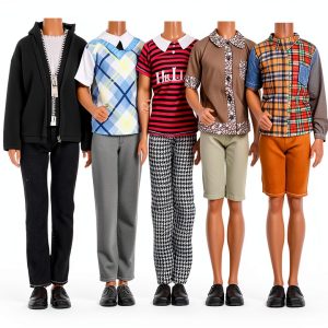 EuTengHao 12in Boy Doll Clothes Random Velcro Set-0