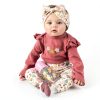 Pedolltree Reborn Doll Outfit Soft Cotton Dress-1