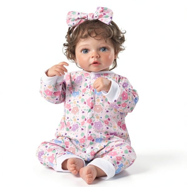 BABESIDE 10‑Piece Reborn Baby Doll Clothes Set with Matching Headbands-4