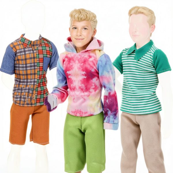 EuTengHao 12in Boy Doll Clothes Random Velcro Set-4