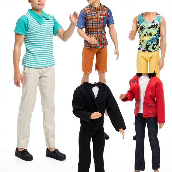 EuTengHao 12in Boy Doll Clothes Random Velcro Set-6