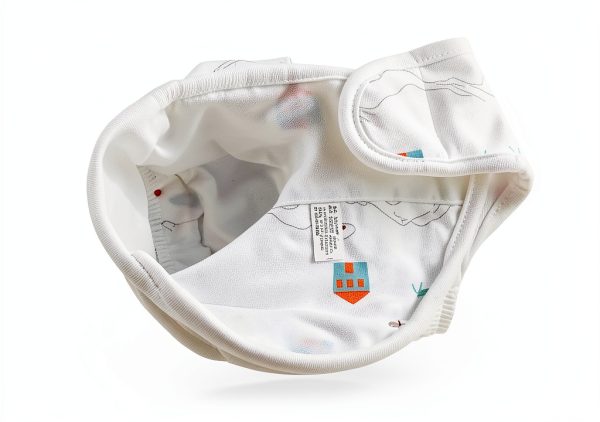 BABESIDE Reborn Doll Diapers Set 4 Patterns Soft Cloth 17-24in-1