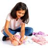 Melissa and Doug 6‑Piece Pink Purple Doll Outfit for 12‑18 Inch Dolls-1