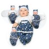 Babyfere Baby Doll Carry-On Outfit Soft Silk Fabric Full Body Cover-1