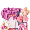Melissa and Doug 6‑Piece Pink Purple Doll Outfit for 12‑18 Inch Dolls-4