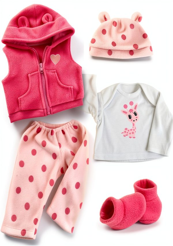 Aori Reborn Baby Doll Clothing Set – 20‑24" Outfit with Shirt Pants-0