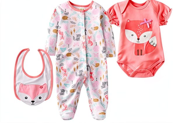Fox Outfit for Reborn Doll Medylove Red Romper Model 1003-84-0
