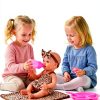 BABESIDE Baby Doll Accessory Set with Feeding Kit, Two Outfits & Tote-3