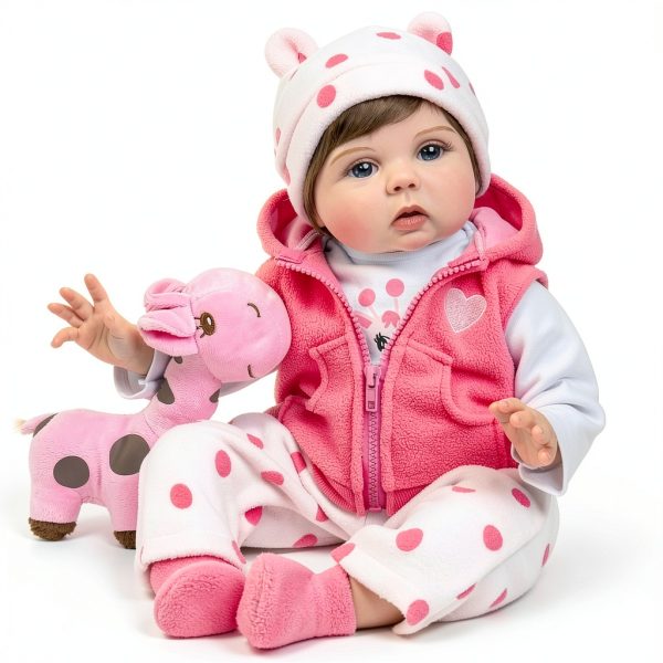 Aori Reborn Baby Doll Clothing Set – 20‑24" Outfit with Shirt Pants-6