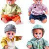 Fromeasy Doll Clothing Set 4‑Piece Outfit for Girls 3‑6 – Bright-7
