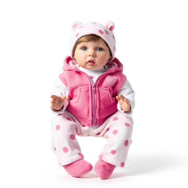 Aori Reborn Baby Doll Clothing Set – 20‑24" Outfit with Shirt Pants-5