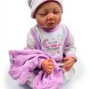 Babyfere Reborn Doll Clothing Set 22‑inch Girls Outfit 5‑Piece Cotton-4