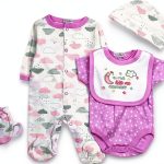Babyfere Reborn Doll Clothing Set 22‑inch Girls Outfit 5‑Piece Cotton-0