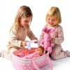 Babeside 8-Piece Baby Doll Set with Bassinet for 17-22 Inch Dolls-5