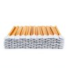 AAwipes 4.92" Lint Free Swabs (100 pcs, Large Flat Sqaure Head 13.5 mm/0.53", Orange, Polyester) Cleanroom Polyester Swabs Multi-Purpose Swab Sticks Microfiber Cleaning Swabs (A5125A)-0