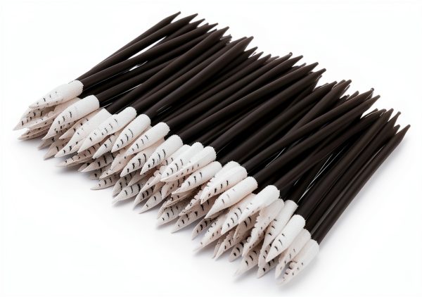 Foam Tip Swab Sticks 200pcs Outus Swabs for Printers, Cameras – Black-0
